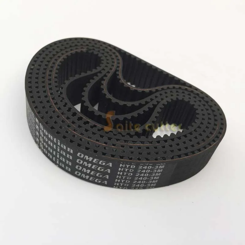 HTD Timing Belt L 240 - 3M 3mm Pitch 15mm Wide 80 Tooth DIY CNC Laser Robotics Engraving Cutting Machine