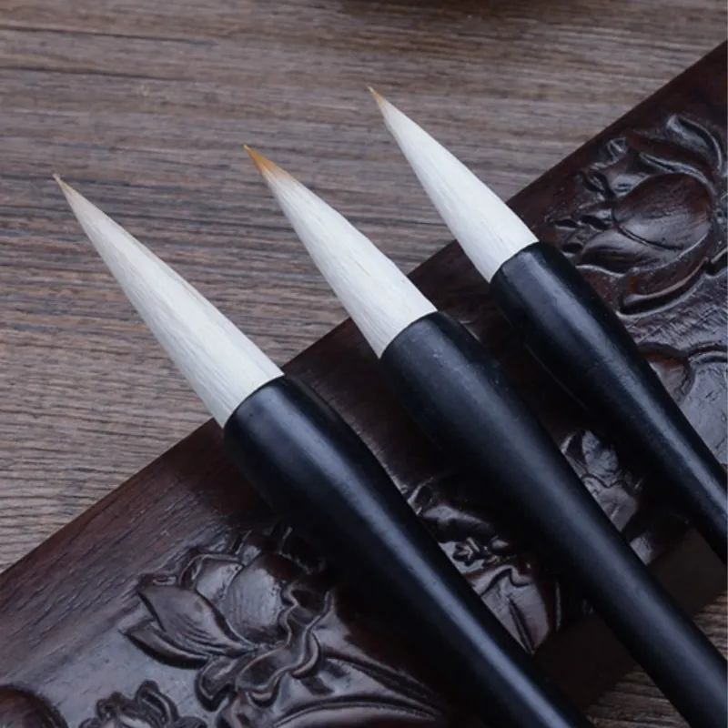 High Quality Chinese Traditional Calligraphy Set Multiple Hairs Calligraphy Writing Brushes Chinese Landscape Painting Brush Set