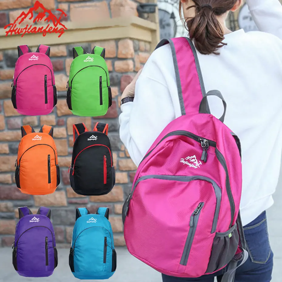 

20L Lightweight Foldable Waterproof Women Men Skin Pack Backpack Travel Outdoor Sports Camping Hiking Bag Rucksack