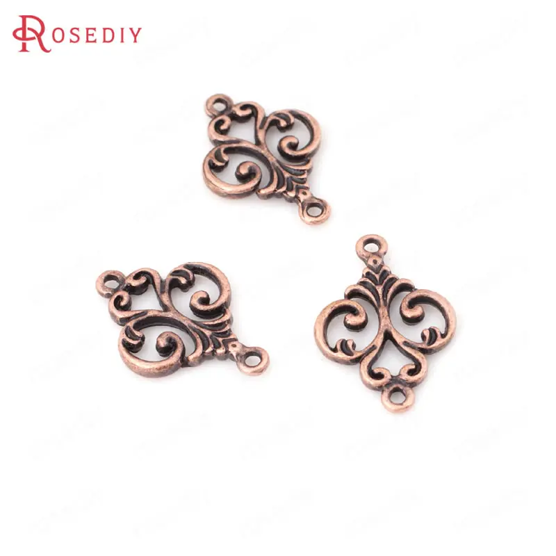 (B009)50 pieces 16*13mm Antique Silver Zinc Alloy Modeling Charms Connect Charms Diy Jewelry Findings Accessories Wholesale