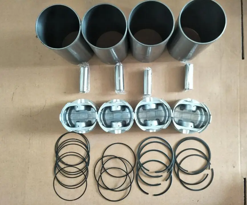 Four matching  (Cylinder Liner Piston ring piston pin) for great wall HAVAL H3 H5 4G64 engine