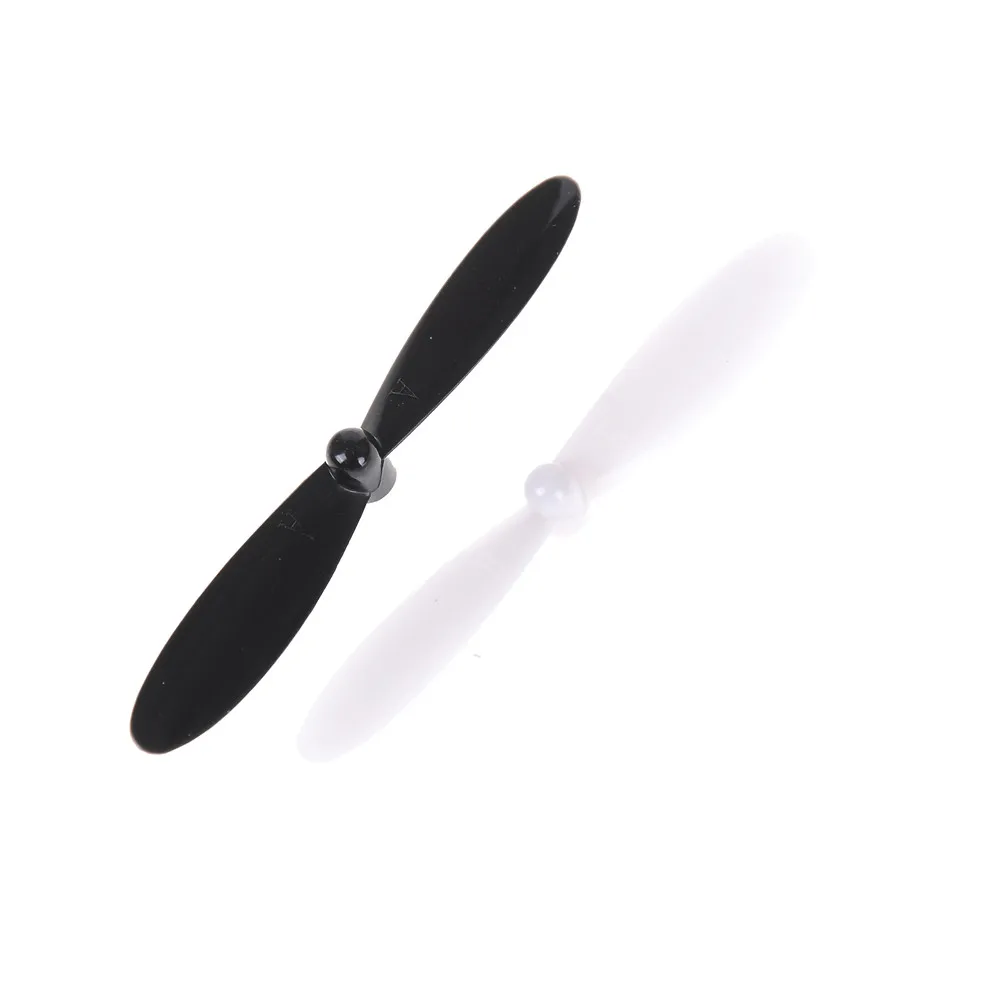 12Pcs/lot 55MM long Propeller For HUBSAN X4 H107 H107C H107D Quadcopter Black&White