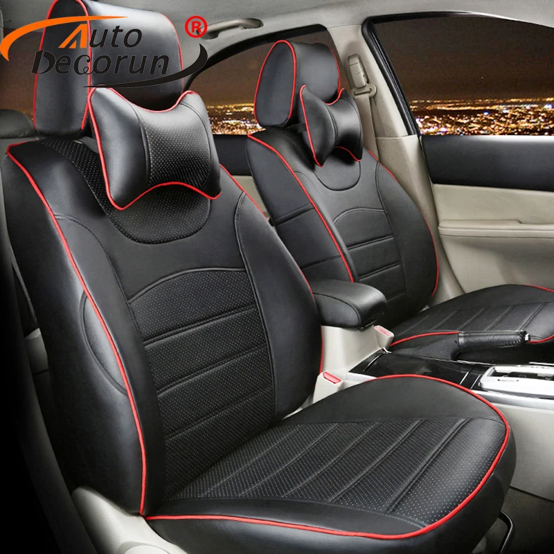 

AutoDecorun PU Leather Seat Cushion for Citroen C4 Picasso Seat Covers Auto Accessories Supports Styling Grand Picasso 20PCS/set