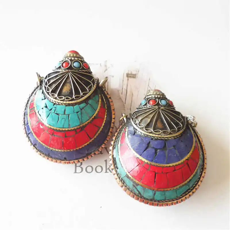 Nepal Handmade Antiqued Snuff Bottles Tibetan Handicrafts Collection BYH041