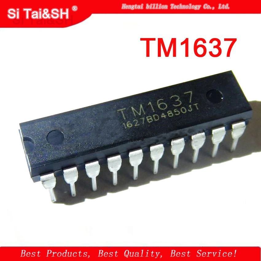 5pcs TM1637 DIP-20 1637 DIP DIP20 integrated circuit