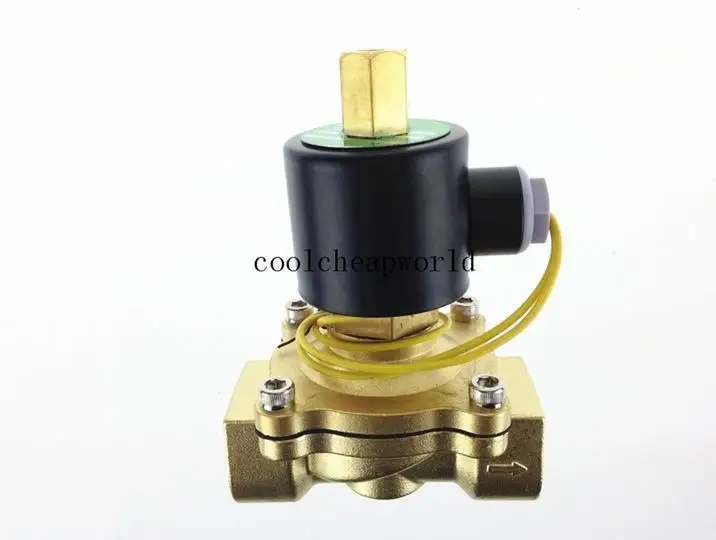 

1piece 220V AC 1" Electric Solenoid Valve Water Air N/O NO Normal Open