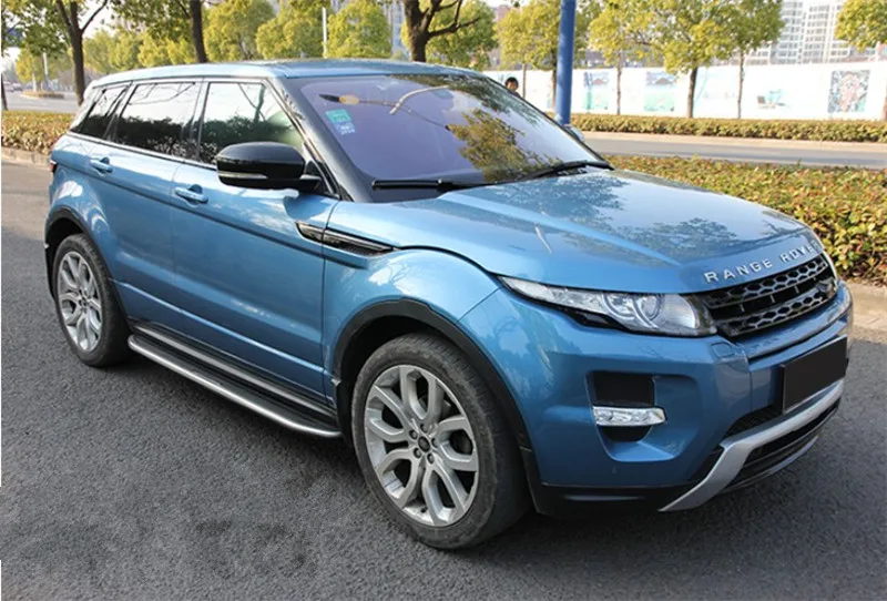 For LAND ROVER RANGE ROVER EVOQUE 2011-2019 Running Boards Side Step Bar Pedals High Quality Nerf Bars Car Accessories