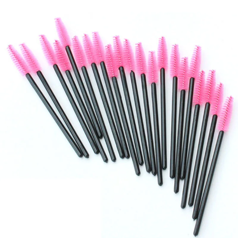 50PCS One-Off Disposable Eyelash Brush Mascara Applicator Wand Brush Eyelash Comb Brushes Cosmetic Makeup Tool Maquiagem