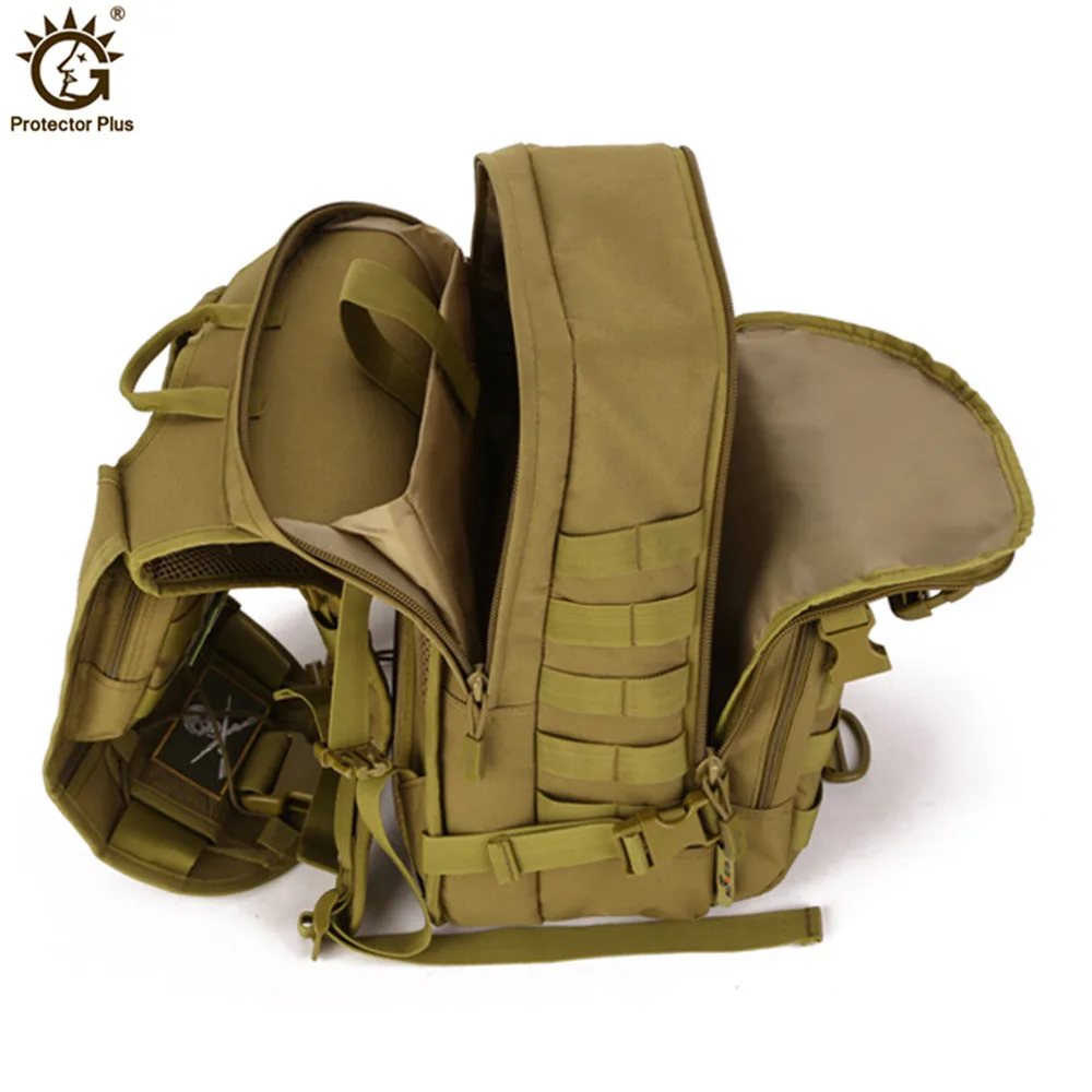 Tactical Mochila Militar, 900D Mochila Nylon, Mochila do Exército, Camping ao ar livre, Caminhadas, Saco de Caça, 40L