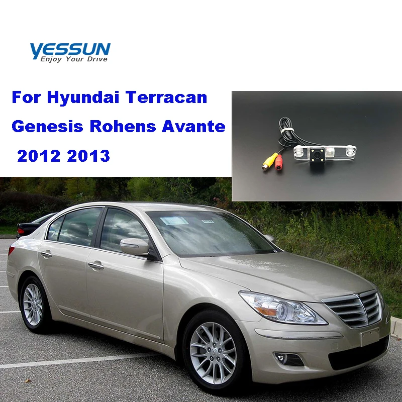 Yessun License palte camera For Hyundai Terracan Genesis Rohens Avante 2012 2013 rear View camera Parking Assistance