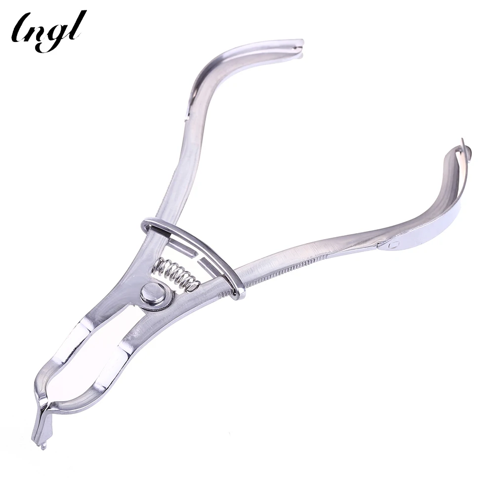 1pc Ivory Light Weight Rubber Dam Clamp forceps Sectional Contoured Metal Matrices pliers Restorative stainless steel