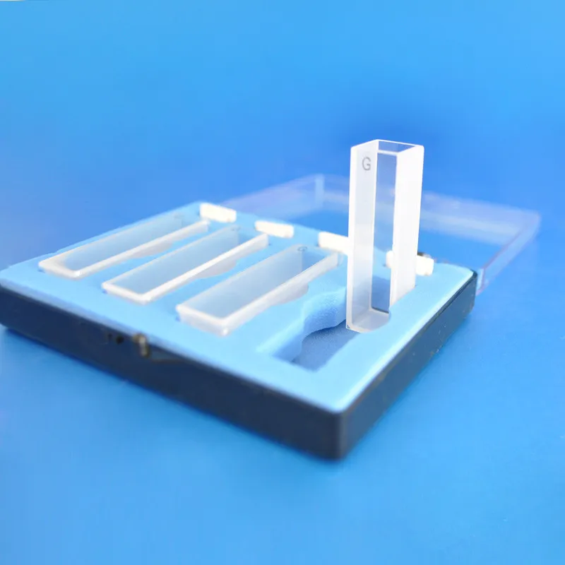 

Infrared 10mm quartz cuvette / JGS3 high temperature resistant acid and alkali / Two light / Quality assurance