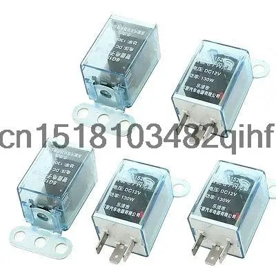 DC 12V 3 Pin LED Pilot Lamp Car Flasher Relay for Turn Singal Light 5 Pcs