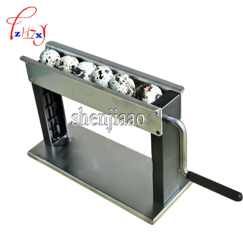 1pc Newest high-efficiency design handy domestic quail egg machine puncher huller machine sheller machine