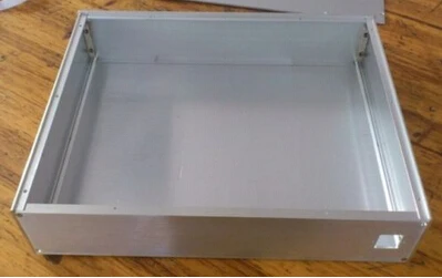 4809 Full aluminum chassis Amplifier Case Preamp enclosure DAC box silver