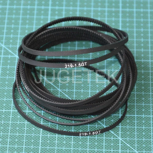 

5pcs/lot 1.5GT Timing Belt Closed-loop 219mm Length Belt 146 Teeth 3mm Width