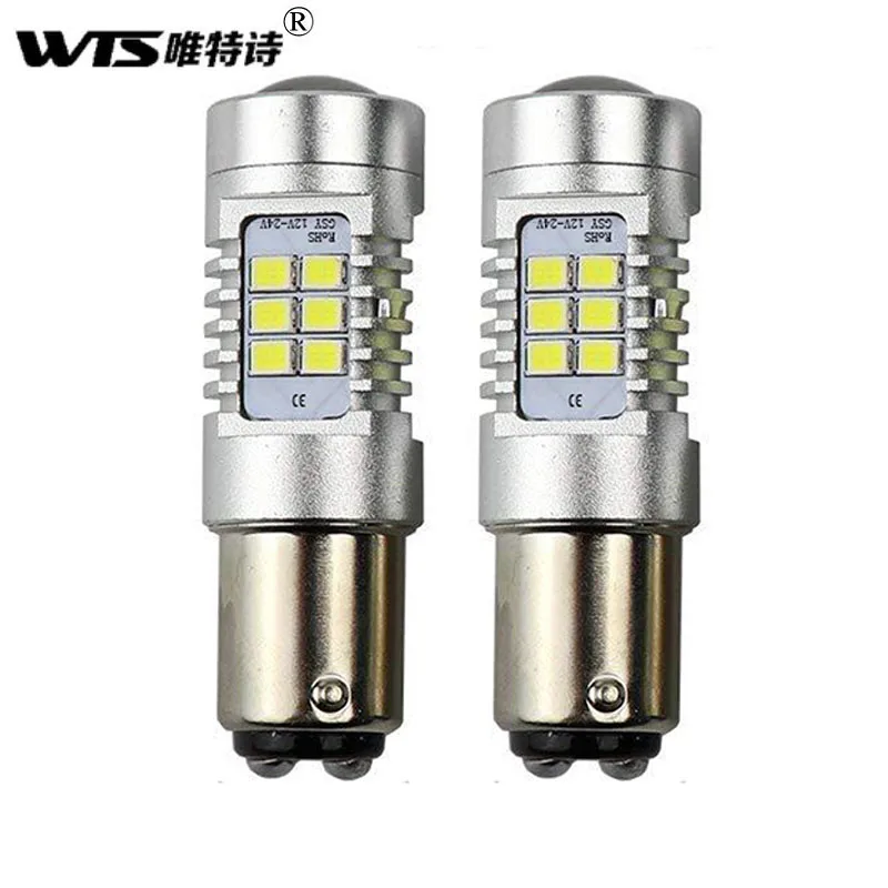 wholesale 50piece auto canbus signal lamp car LED lights 1157 BA15D Bulb BAY 15D Bulb 2835 21smd tail Brake lamp for car styling