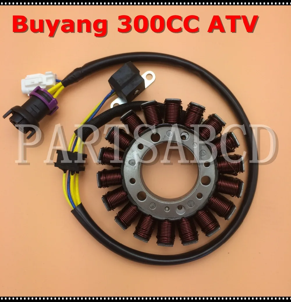 

Buyang Feishen 300CC ATV Quad Water Proof Stator Assy 2.1.01.2060 With Big Power