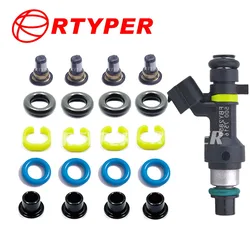 Fuel injector 16600-EN200 FBY2850 1660095F0A 16600-JK00A Repair Kits For Nissan Qashqai Tiida Sylphy G11, Teana, X-Trail 2.0L