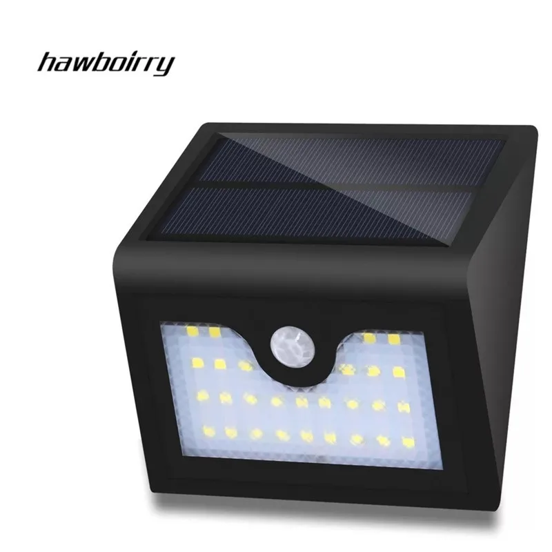 

Wholesale 5 pieces 28LEDS Solar Power PIR Motion Sensor Wall Light Outdoor Waterproof Energy Saving Street Garden Security Lamp