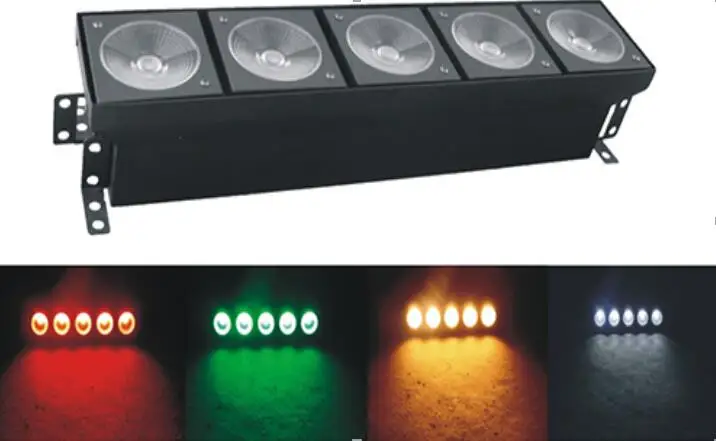 Matrice lumineuse LED COB, 5 yeux, 10W, RVB, 3 en 1, STAGE, PARTY, CLUB, STUDIO, BAR, Progression, ATRE, CYCLORMemorial, PROJECTIONS, ILUMINACION, Icks ING