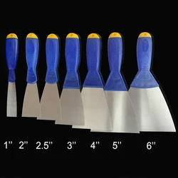 1 PC Putty Knife Scraper Blade Shovel Carbon Steel Plastic Handle Wall Plastering Knife Hand Tool Construction tools