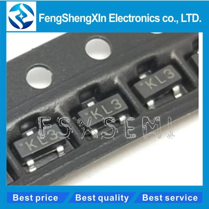 100pcs BAT54C KL3 BAT54S KL4 BAT54 KL1 BAT54A KL2 BSS138 J1 BSS84 PD BSS123 SA BAV99 A7 BAW56 A1 BAV70 A4 BAS16 A6 SOT-23