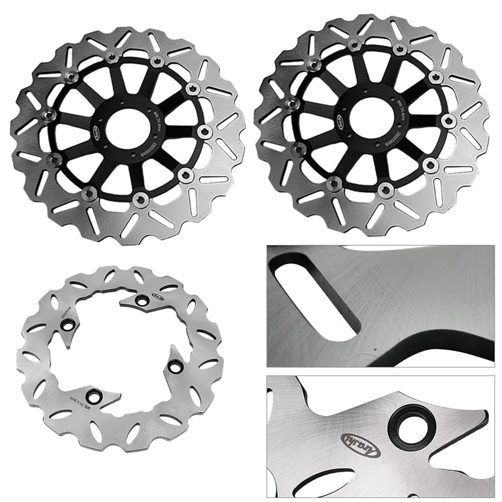 Front & Rear Brake Disc Disks Rotors For Honda CBR 900RR/600F & CBN 400 & VTR F SUPER HAWK/FIRESTORM 1000 Motorcycle Spare Parts