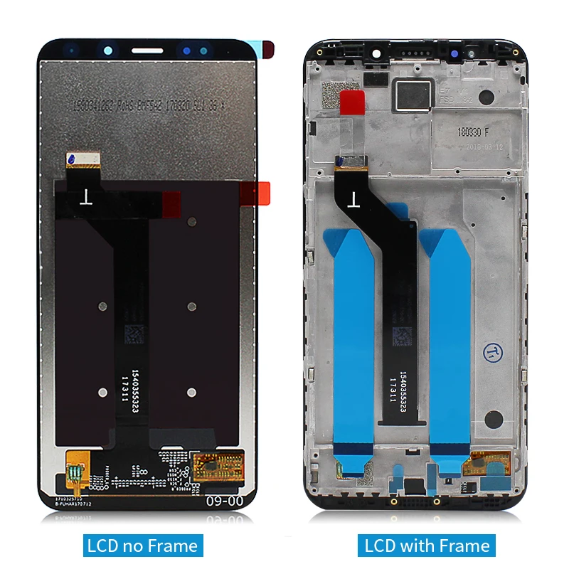 For Xiaomi Redmi 5 Plus LCD Display Touch Screen Digitizer Assembly with Frame Replacement Repair Spare Parts with Gift