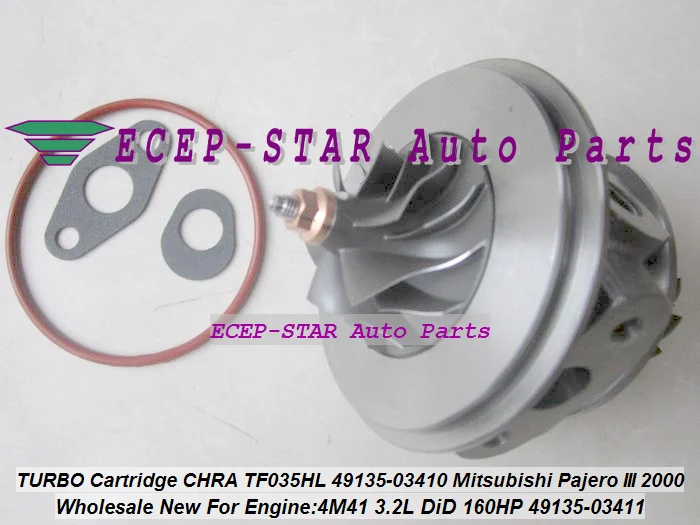 Turbo Cartridge CHRA TF035 49135-02910 49135-02920 1515A123 For Mitsubishi Shogun Pajero Montero 07- TRITAN 3200 4M42T 4M42 3.2L