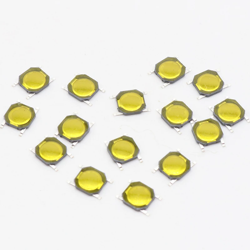 Wholesale 100Pcs 4*4*0.8mm 4x4x 0.8MM 4X4X0.8mm Tactile Push Button Switch Tact 4 Pin Switch Micro Switch SMD