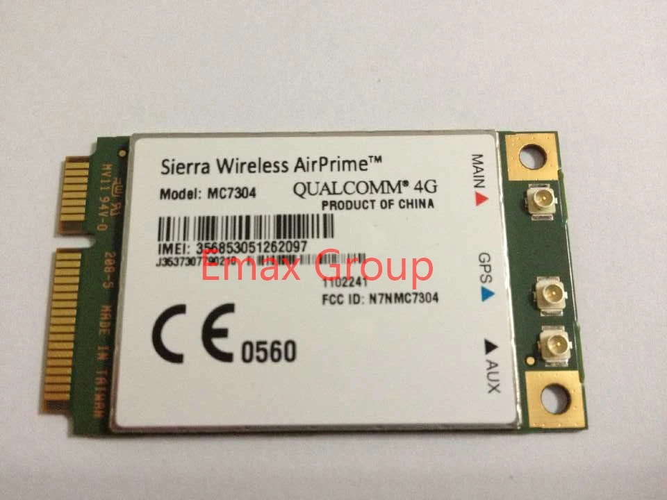 2PCS MC7304 Mini PCIE EVDO WCDMA  QUALCOMM 4G Fdd LTE  GPRS GNSS GPS Gobi API  Module 100% New Original JINYUSHI stock