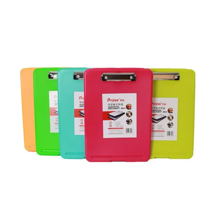 Multifunctional Big Capacity A4 Wordpad Document Organizer Box Clipboard File Folder Briefcase Case Study Work Stationery