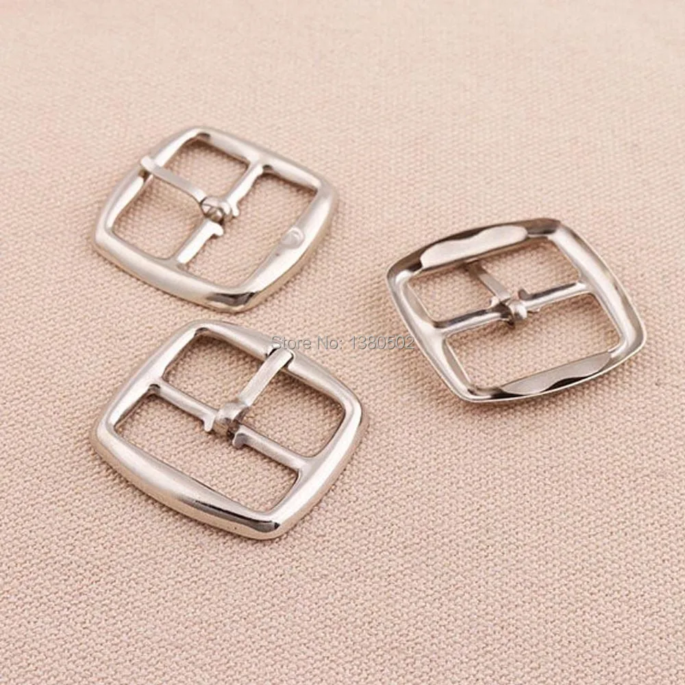 50pcs/lot 30*28mm silver color top quality metal pin buckle for belt shoes bag backpack hardware accessories