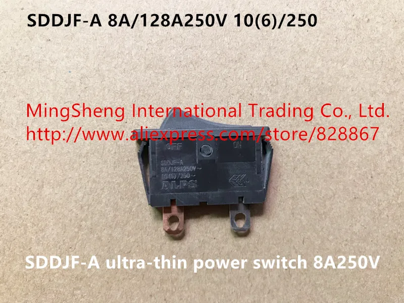 Original new 100% SDDJF-A ultra-thin power switch silver alloy high current ship type switch