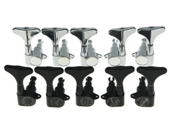 Quality 2xLeft 3xRight Sealed Bass Tuners Tuning Keys Pegs 5 String Bass Machine Heads 2 Color