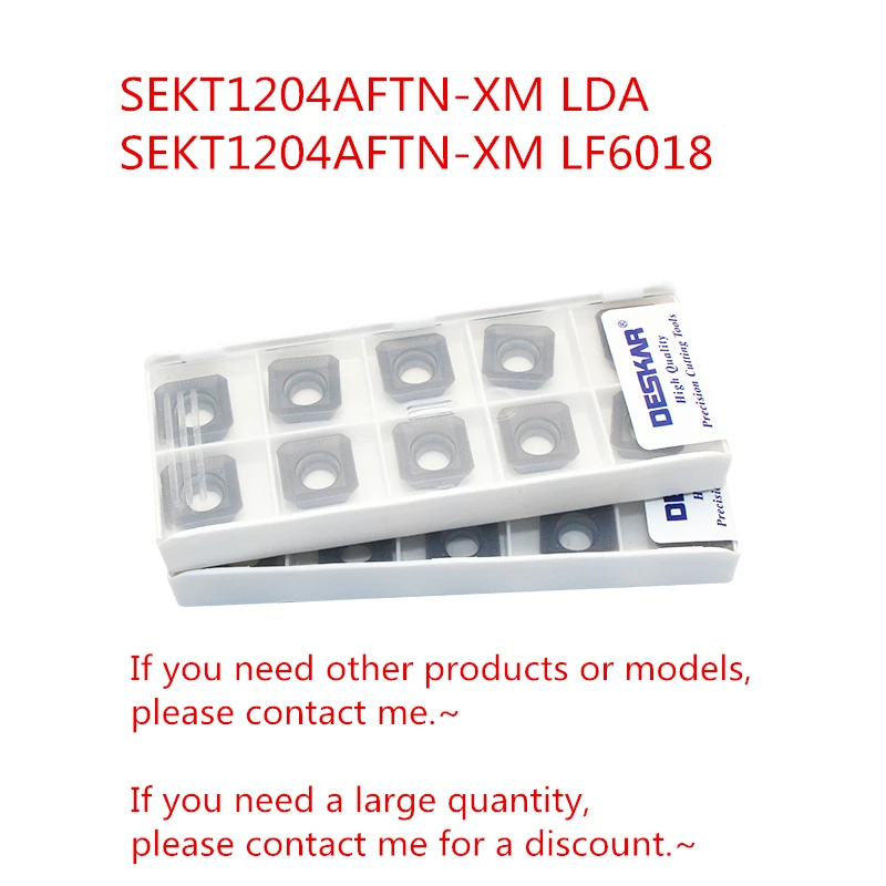 

DESKAR SEKT1204AFTN-XM LF6018 LDA карбидные вставки SEKT