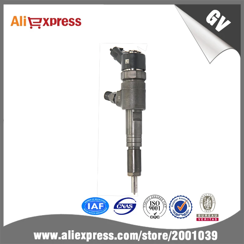 

Engine parts 0445110343 fuel injector assy for Jianghuai, common rail injector 0445 110 343, replace No. 0445110412