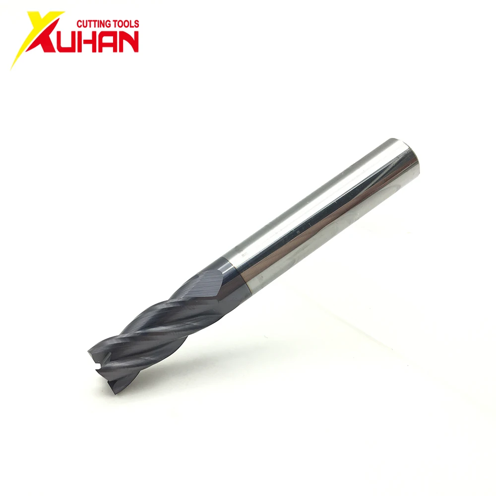 4 ขลุ่ย Φ8.0 * 8D * 60L HRC50 เครื่อง CNC เครื่องมือคาร์ไบด์ endmill ทังสเตนเครื่องตัดเหล็ก End Mill ตัดเครื่องมือ endmill