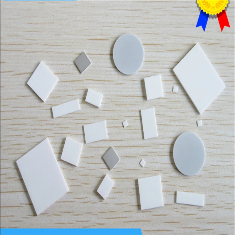 BeO cerium oxide ceramic sheet 26*20*1.5mm high thermal conductivity non-porous cerium oxide ceramic sheet