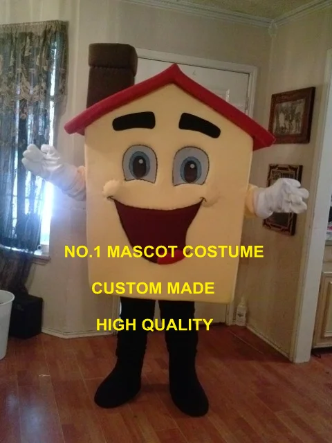 

MASCOT Advertising House Mascot costume custom anime cosply kits mascotte theme fancy dress carnival costumes kits suit 1765