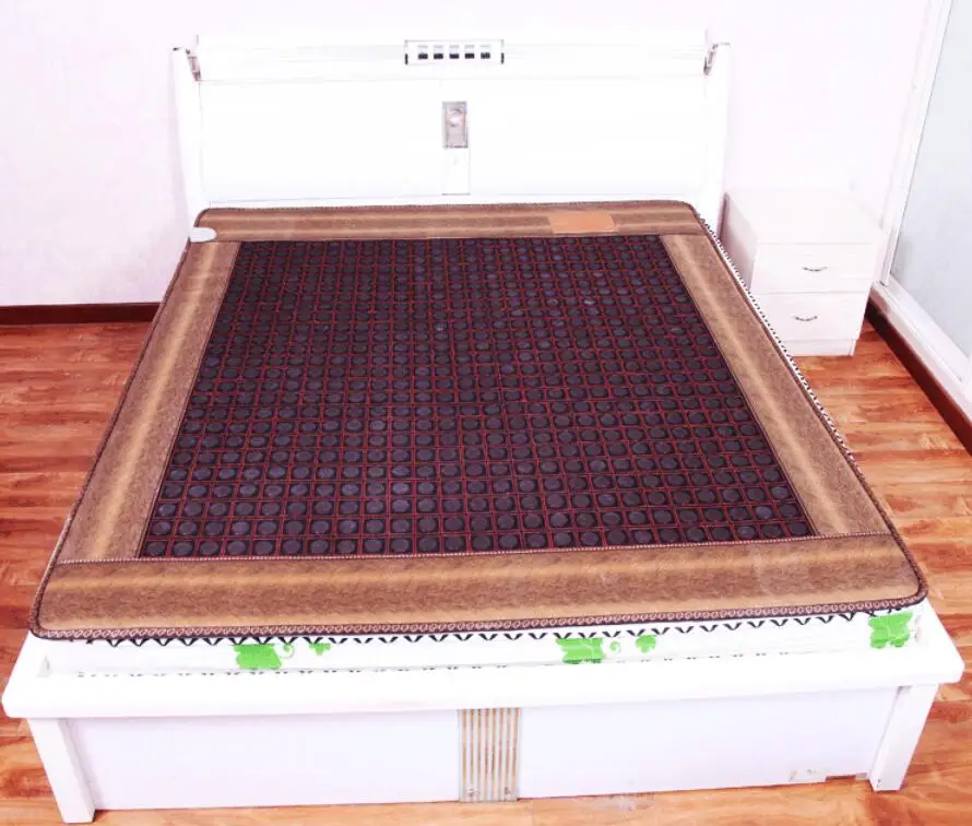 New Arrival High Quality Natural  Jade mattress double temperature dual control tomalene matte mattress