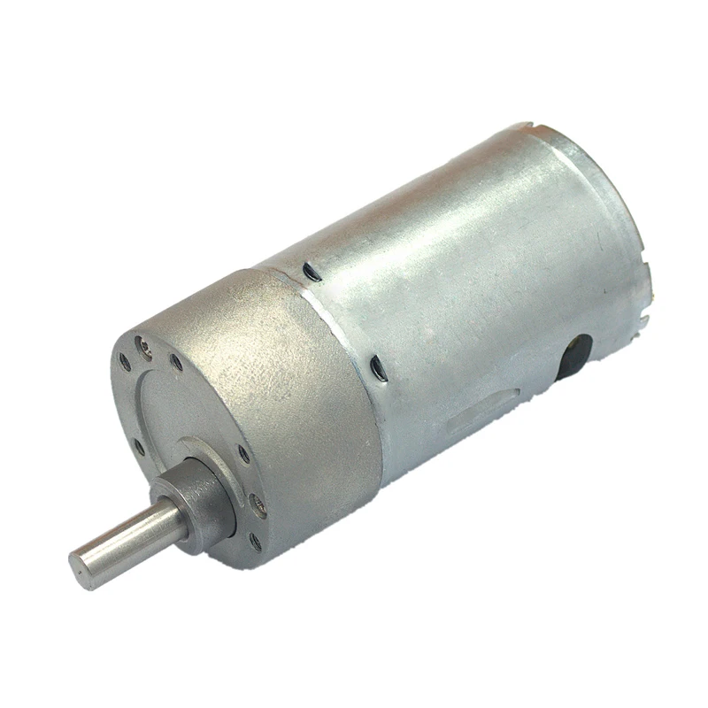 JGB37-550 DC Reduction Motor High Torque and High Power 6V 12V All Metal Gear