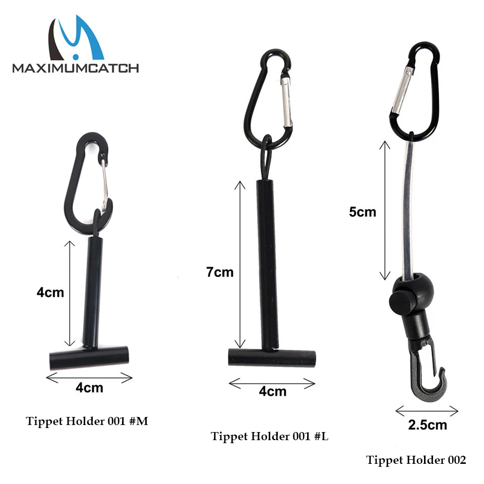 Maximumcatch Tippet Line (2x,3x,4x,5x,6x,7x) Clear Fly Fishing Tippet Line with Tippet Holder & Spool Tender