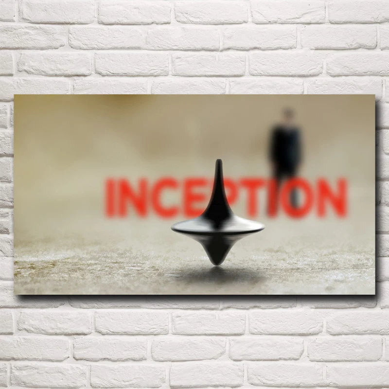 FOOCAME Leonardo DiCaprio Inception Movie Poster Art Silk Fabric Print Painting Living Room Wall Pictures Home Decor Pictures