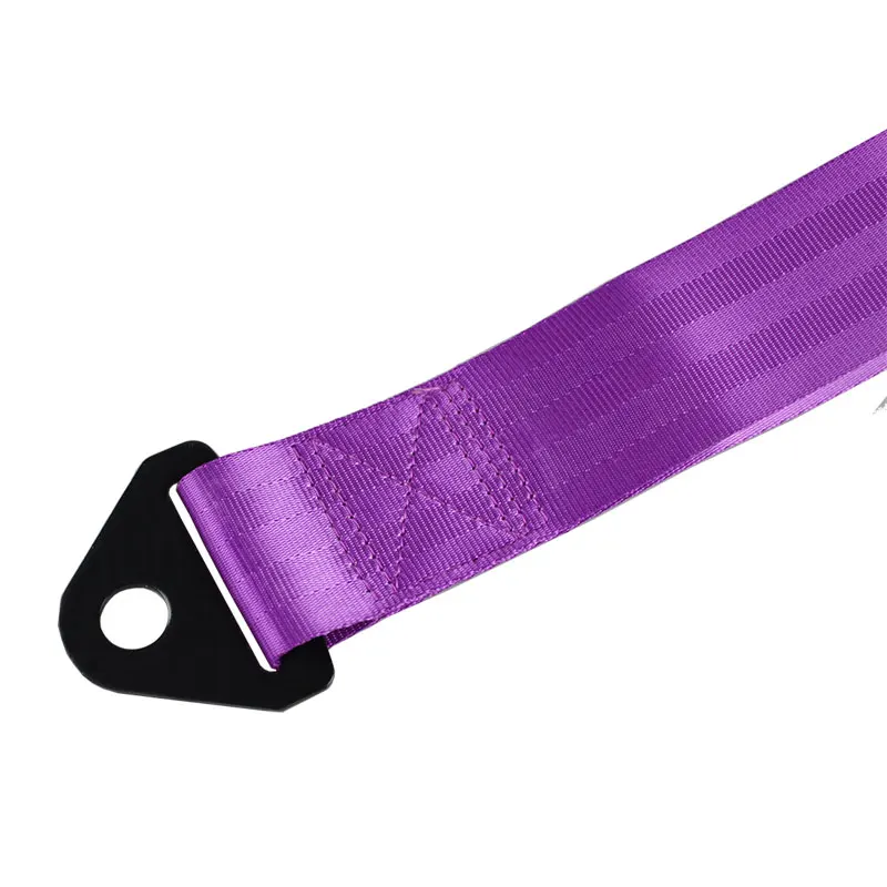 RASTP-Smooth Material Towing Rope Nylon Tow Eye Strap Tow Loop Strap Racing Drift Rally Emergency Tool Front Rear RS-BAG013A-NM