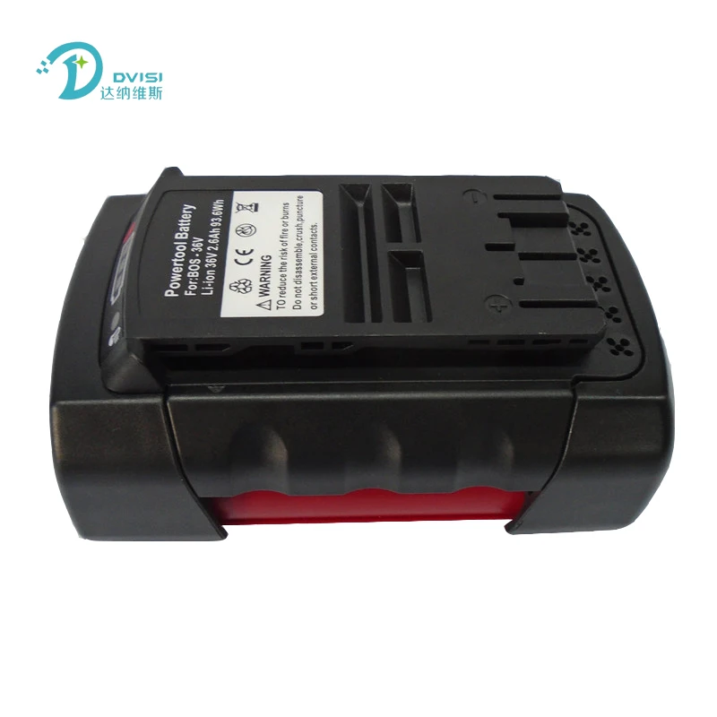 DVISI 36 فولت 4000 مللي أمبير جديد قابلة للشحن ليثيوم أيون السلطة أداة تبديل البطارية لبوش 36 فولت BAT810 BAT836 BAT840 D-70771 2607336108
