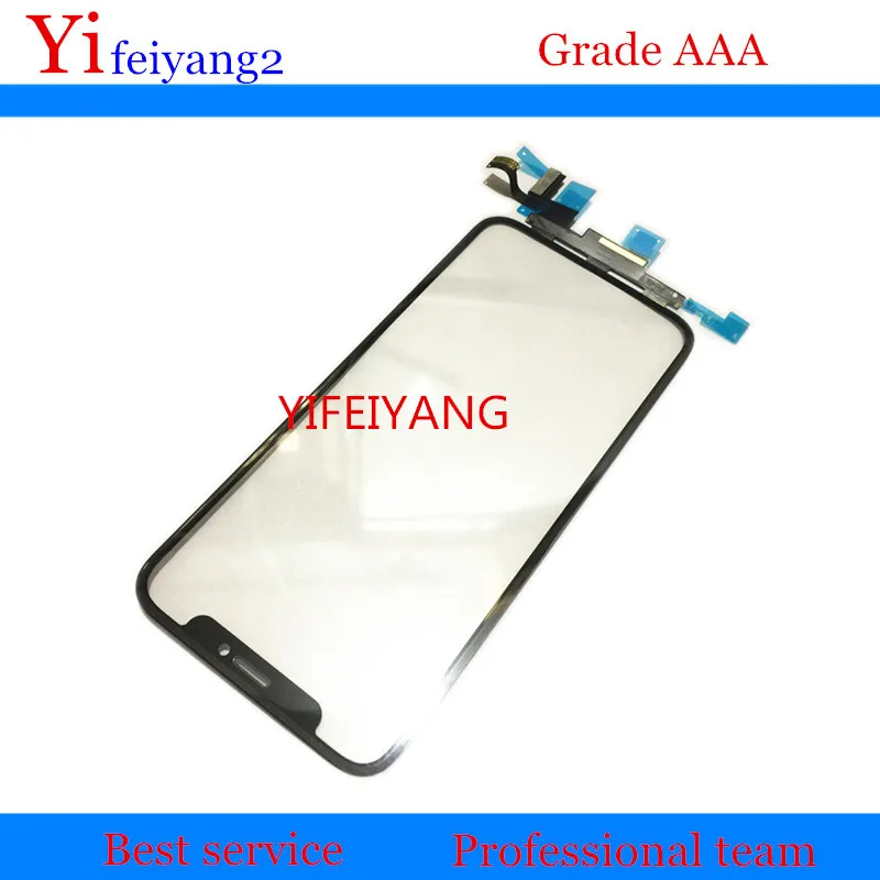 

1/5pcs ALL IOS pass Original Touch screen Outer Glass lcd repair Touch screen digitizer for iphone X XS XR XS MAX