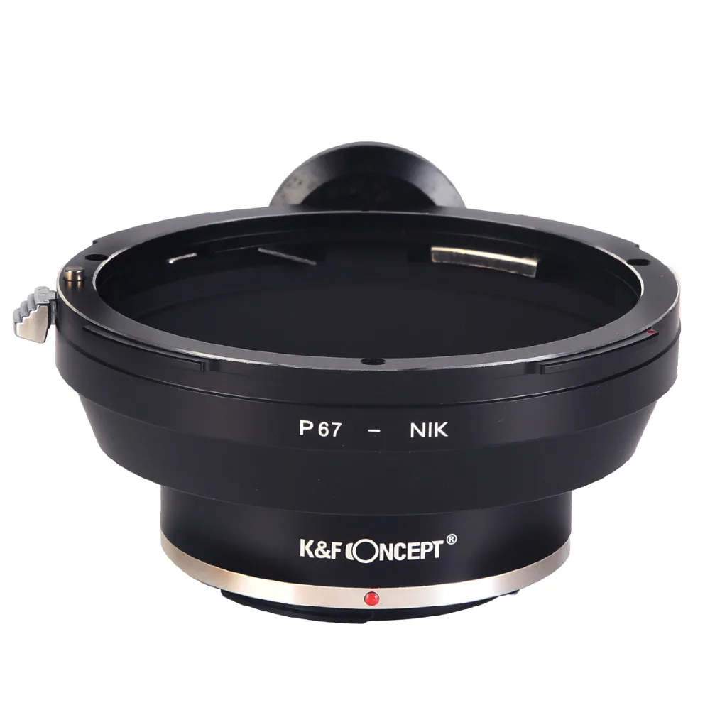 

K&F Concept For Pentax 67 Mount Lens Adapter to For Nikon AI F Mount Camera D4 D3X D3S D700 D300S