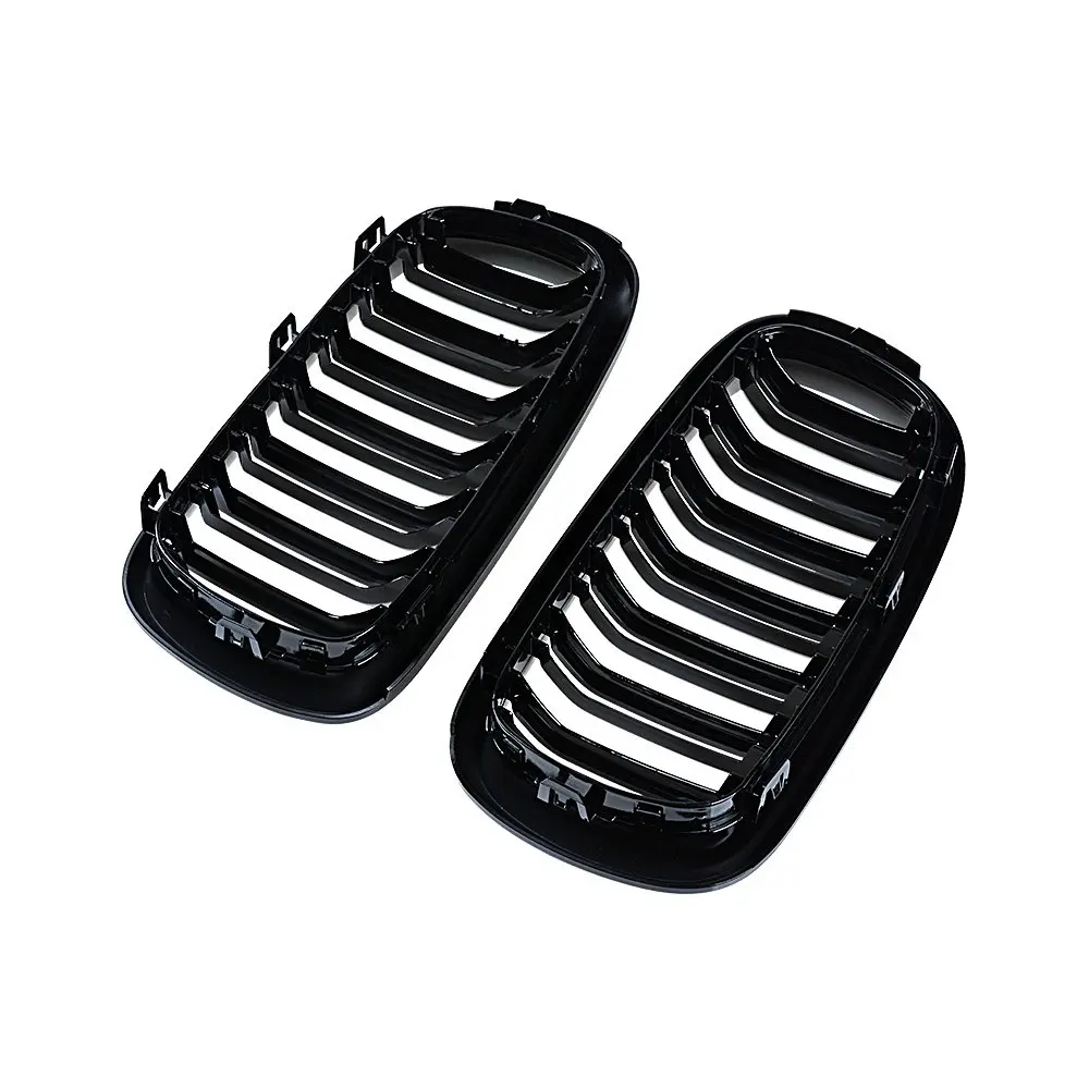 Per BMW F15 griglia di ricambio anteriore griglia renale nero lucido per BMW X6 F16 2014-2018